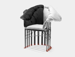 Gaetano Pesce for Meritalia "La Pagnotta" Dining Chair with armrests Bicolor