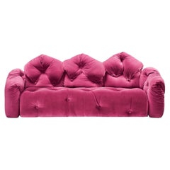 Gaetano Pesce for Meritalia "Sofà Michetta 280" Italian Sculptural Sofa - Pink