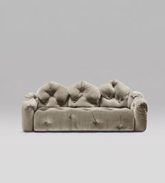 Gaetano Pesce for Meritalia "Sofà Michetta 280" Italian Sculptural Sofa - Sand