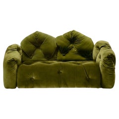 Gaetano Pesce for Meritalia "Sofà Michetta 210" Italian Sculptural Sofa - Sage