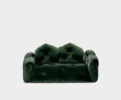 Gaetano Pesce for Meritalia "Sofà Michetta 210" Italian Sculptural Sofa - Forest