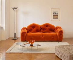 Gaetano Pesce für Meritalia „Sofà Michetta 210“ – Italienisches, skulpturales Sofa – Orange