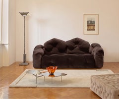 Gaetano Pesce for Meritalia "Sofà Michetta 210" Italian Sculptural Sofa - Brown