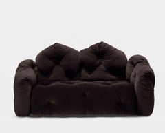 Gaetano Pesce für Meritalia „Sofà Michetta 210“ – Italienisches, skulpturales Sofa – Weinrot
