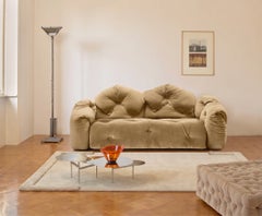 Gaetano Pesce für Meritalia „Sofà Michetta 210“ – italienisches, skulpturales Sofa in der Farbe „Hazelnut“