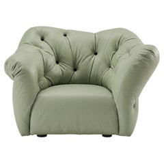 Gaetano Pesce for Meritalia "Nubola" Luxury Armchair in Sand Leather Italy