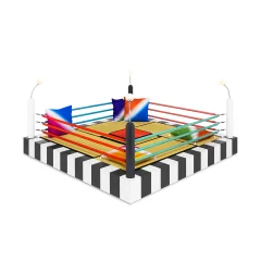 "Tawaraya Ring" Daybed or Boxing Ring by Masanori Umeda for Memphis Milano