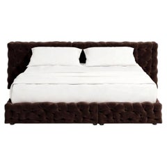 Luxury Italian Double Bed - Gaetano Pesce for Meritalia La Michetta Bed 251 Wine