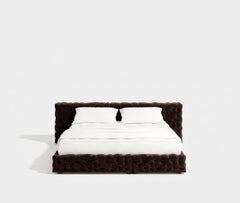 Luxury Italian Double Bed - Gaetano Pesce for Meritalia La Michetta Bed 251 Wine