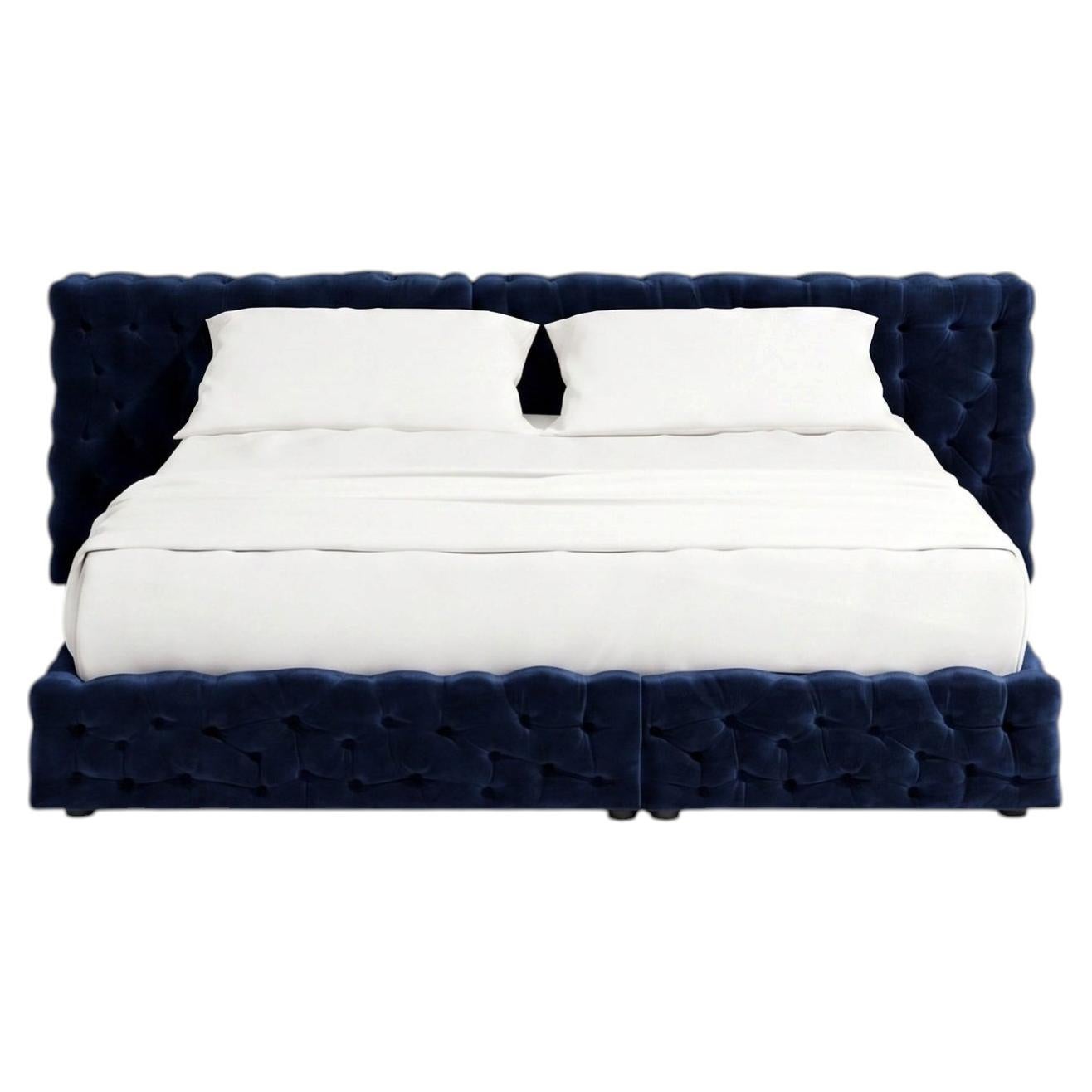 Luxury Italian Double Bed Gaetano Pesce for Meritalia La Michetta Bed 251 Night