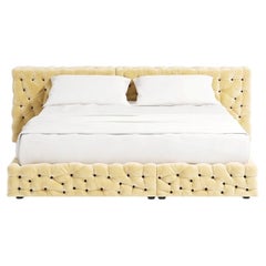 Luxury Italian Double Bed Gaetano Pesce for Meritalia La Michetta Bed 251 Cream