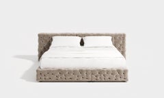 Luxury Italian Double Bed Gaetano Pesce for Meritalia La Michetta Bed 251 Sand