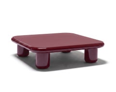 Mogg Bilbao Coffee Table 120×120cm 47.2x47.2in Glossy Purple Red Dainelli Studio