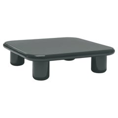 Mogg Bilbao Coffee Table 120×120cm 47.2x47.2in Glossy BlackGreen Dainelli Studio