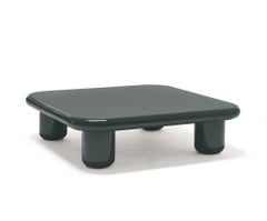 Mogg Bilbao Coffee Table 120×120cm 47.2x47.2in Glossy BlackGreen Dainelli Studio