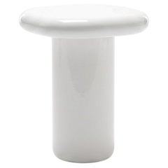 Mogg Bilbao Coffee Table 50x50cm 19.7x19.7 in Glossy White Dainelli Studio