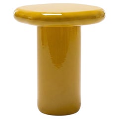 Mogg Bilbao Coffee Table 50x50cm 19.7x19.7 in Glossy Honey Dainelli Studio