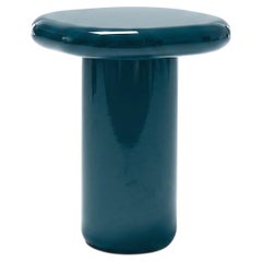 Mogg Bilbao Coffee Table 50x50cm 19.7x19.7in Glossy Ocean blue - Dainelli Studio