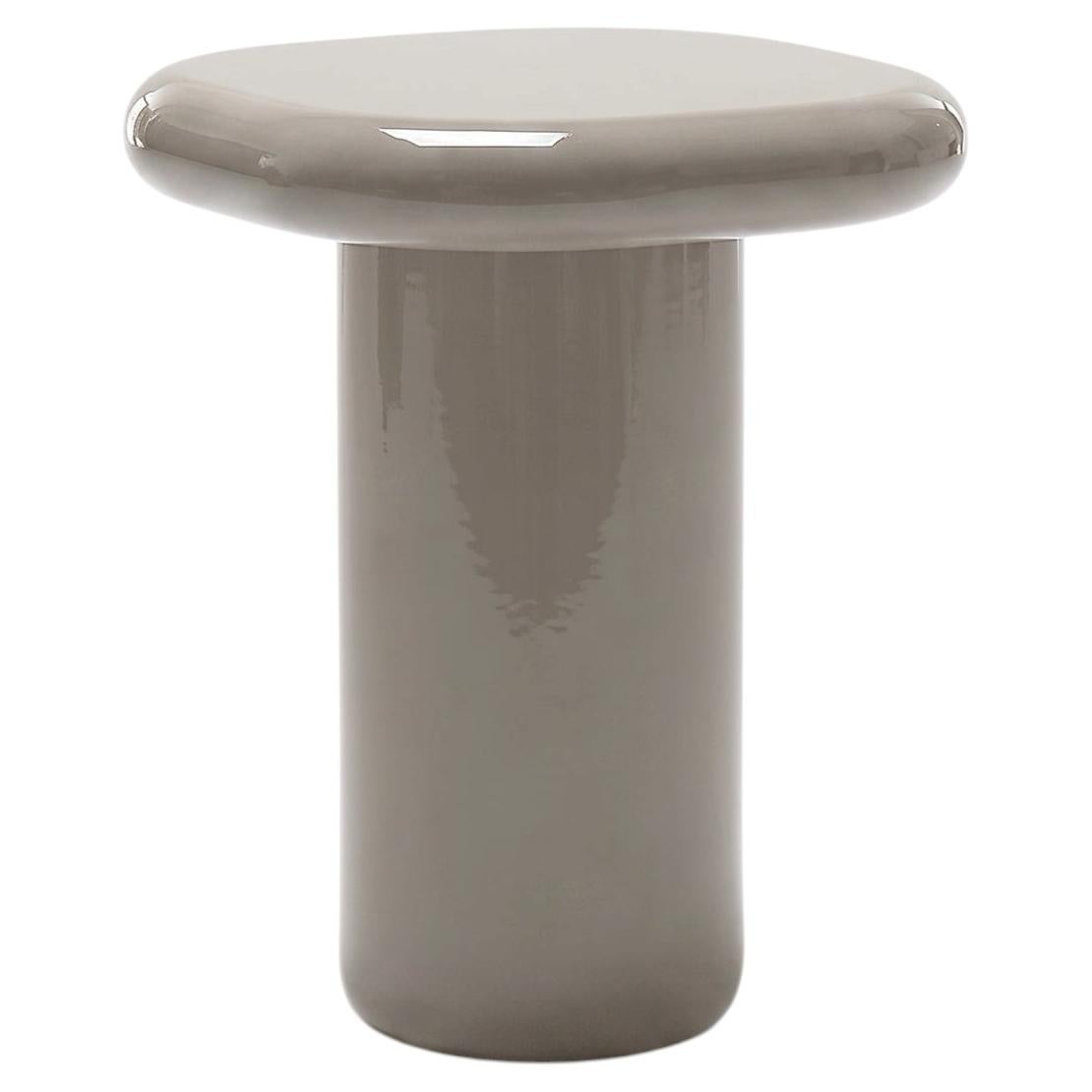 Mogg Bilbao Coffee Table 50x50cm 19.7x19.7 in Glossy Silk grey - Dainelli Studio