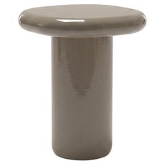 Mogg Bilbao Coffee Table 50x50cm 19.7x19.7 in Glossy Yellow Grey Dainelli Studio