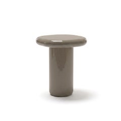 Mogg Bilbao Coffee Table 50x50cm 19.7x19.7 in Glossy Yellow Grey Dainelli Studio
