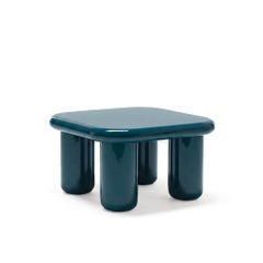 Mogg Bilbao Coffee Table 85x85cm 33.5x33.5in Glossy Ocean blue - Dainelli Studio