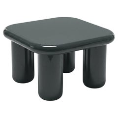 Mogg Bilbao Coffee Table 85x85cm 33.5x33.5in Glossy Black green Dainelli Studio