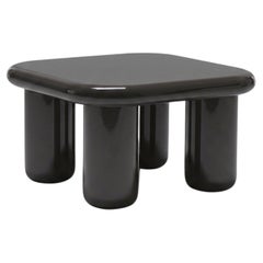Mogg Bilbao Coffee Table 85x85cm 33.5x33.5in Glossy Black - Dainelli Studio