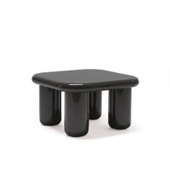 Mogg Bilbao Coffee Table 85x85cm 33.5x33.5in Glossy Black - Dainelli Studio