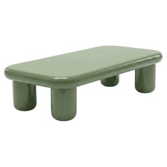 Mogg Bilbao Coffee Table 150x70cm 59.1x27.6in Glossy Pale Green Dainelli Studio
