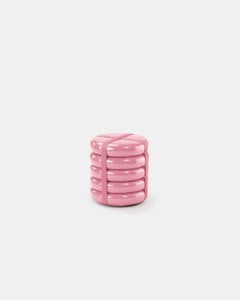 Sgabello italiano di lusso "Objects of Common Interest" per Meritalia - Set di sgabelli rosa
