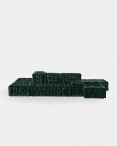 Luxury La Michetta Modular Sofa by Gaetano Pesce for Meritalia - Velvet Musk