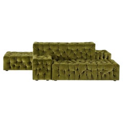 Italian La Michetta Modular Sofa by Gaetano Pesce for Meritalia - Velvet Sage