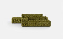 Italian La Michetta Modular Sofa by Gaetano Pesce for Meritalia - Velvet Sage
