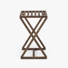 Riva 1920 „Cameriere Wood“ – Klappbarer Tablettständer aus massivem Nussbaumholz von Authentic Design
