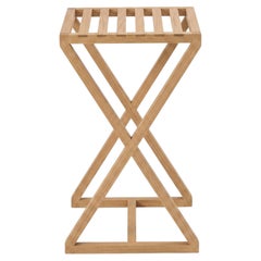 Riva 1920 „Cameriere Wood“ Klappbarer Tablettständer aus massiver Eiche von Authentic Design