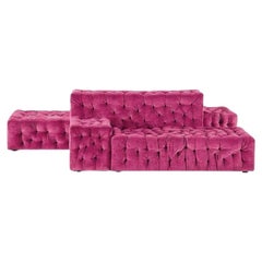 Italian La Michetta Modular Sofa by Gaetano Pesce for Meritalia - Velvet Pink