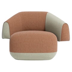 Cristián Mohaded for Meritalia "Hug" Postmodern Sculptural Italian Armchair