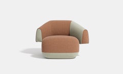 Cristián Mohaded for Meritalia "Hug" Postmodern Sculptural Italian Armchair
