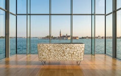 Cantori Icaro Liquid Gold and Patinated Bronze Sideboard and Buffet - 3 doors