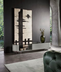 Meuble multimédia moderne et meuble TV haut de gamme / buffet « Cantori Gregory »