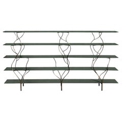 Cantori Italy "Albero" Tree-Shaped Designer Bookshelf Shelving Unit Green 300 cm