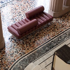 Tacchini Five to Nine Daybed and Sofa Vis-à-vis by Studiopepe - Red Leather