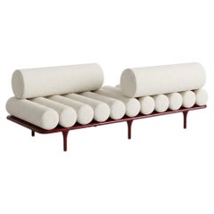 Tacchini Five to Nine Daybed and Sofa Vis-à-vis by Studiopepe - Red