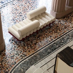 Tacchini Five to Nine Daybed and Sofa Vis-à-vis by Studiopepe - Red