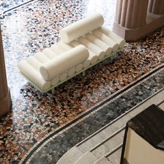 Tacchini Five to Nine Daybed and Sofa Vis-à-vis by Studiopepe - Green