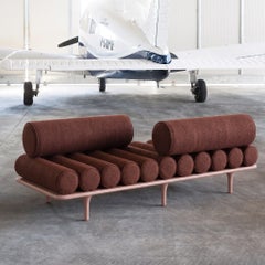 Tacchini "Five to Nine" Daybed and Sofa with Vis-à-vis by Studiopepe Red - Pink