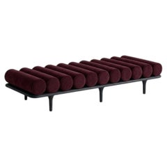 Tacchini "Five to Nine" Daybed - Bench by Studiopepe Take Red - Black Base