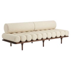Tacchini Five to Nine Daybed - Bench - Sofa by Studiopepe Loren Fabric - Brown