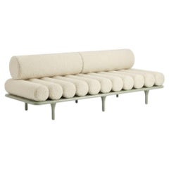 Tacchini Five to Nine Daybed - Bench - Sofa by Studiopepe Loren Fabric - Green